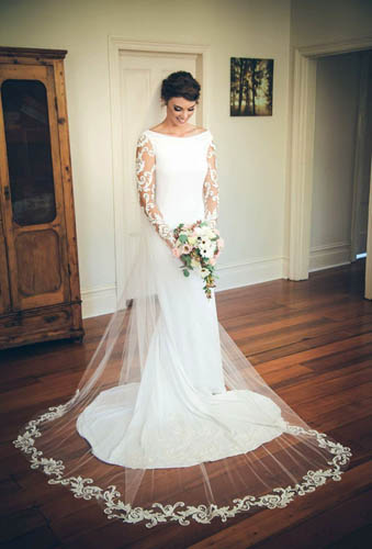 Create An Incredible Veil to Match Your Gown