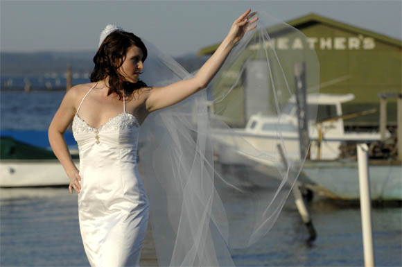 Create An Incredible Veil to Match Your Gown